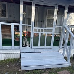 Casa mobil 2 cuartos 2 baños ubicada en 75253 se puede kedar enel parkiadero pido 19$k cach