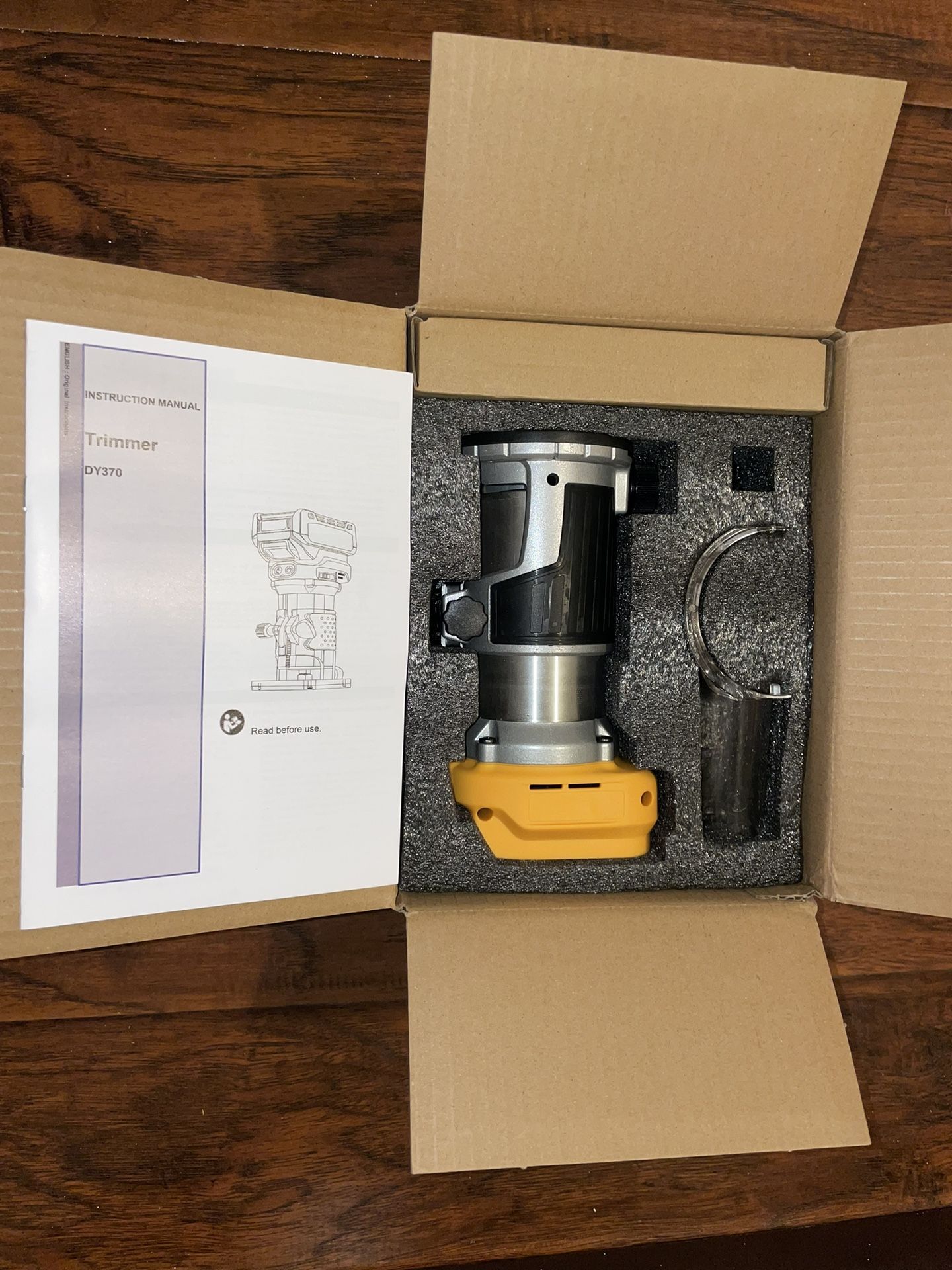 1pc Compact Cordless Milling Machine, Brushless Motor