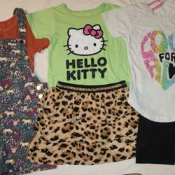 Girls Size 6 Summer. Clothing Lot