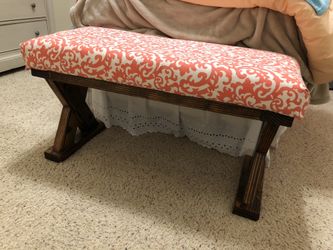 Custom X-leg bench