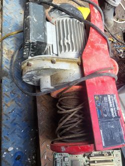 2000 Lb Elec Winch CHEAP CHEAP