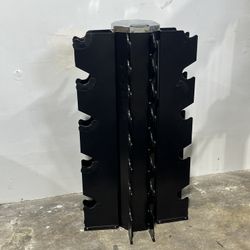 🏋️‍♂️ Commercial Hampton Vertical Dumbbell Rack – No Weights Included 