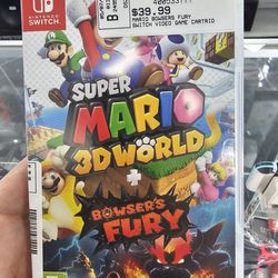 Super Mario 3D World + Bowser's Fury. ASK FOR RYAN. #(contact info removed)71