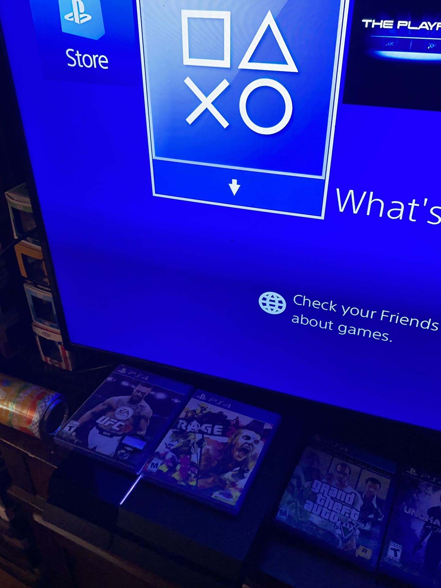 PLAYSTATION 4 !
