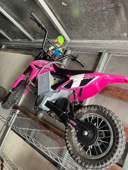 Electric little dirt bike (works)