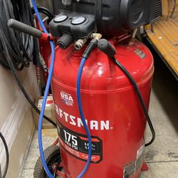 Craftsman Upright Air Compressor w/ Additional Filter/Dryer
