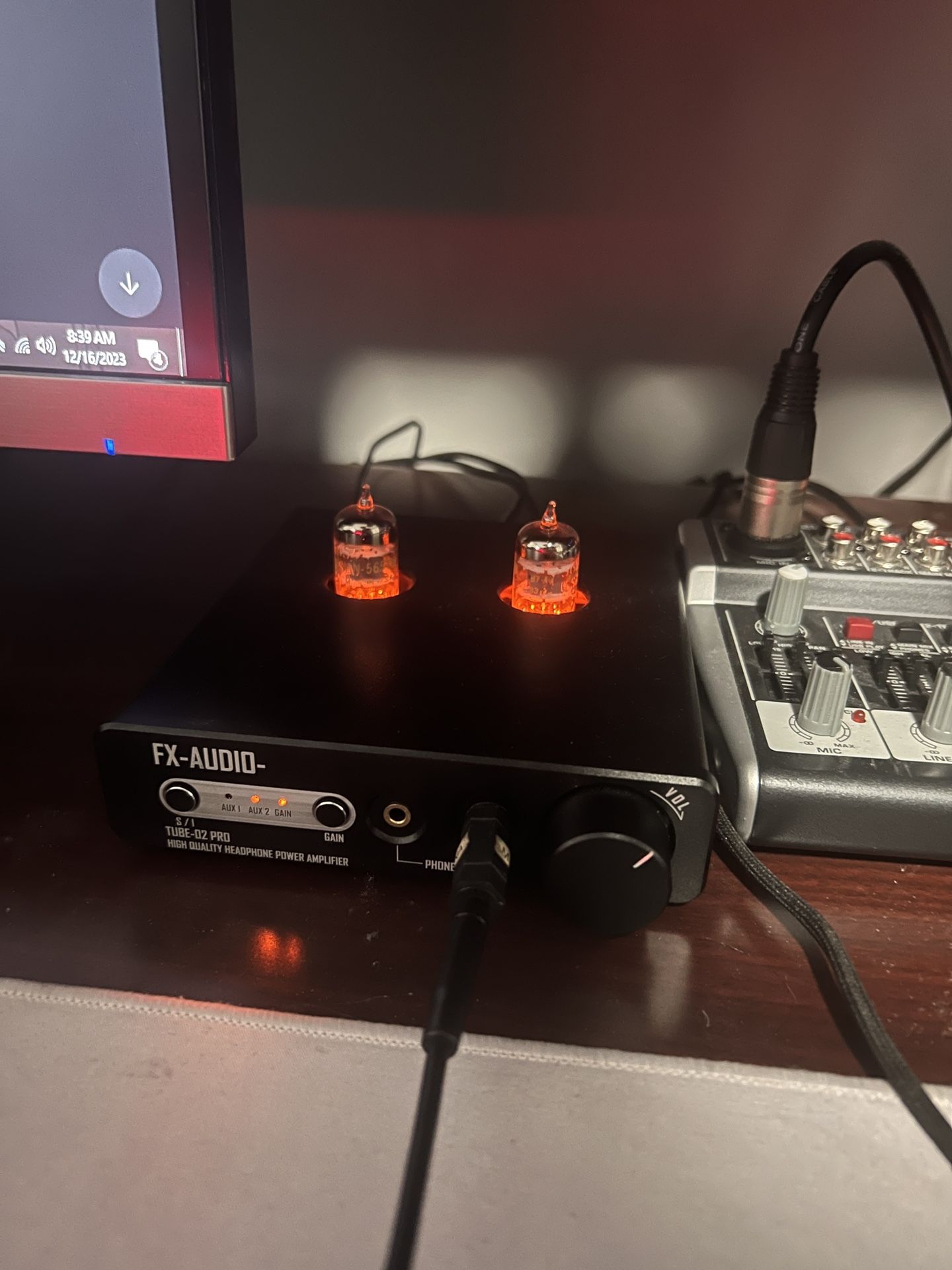 FX Audio Tube 02 pro Headphone Tube amp 