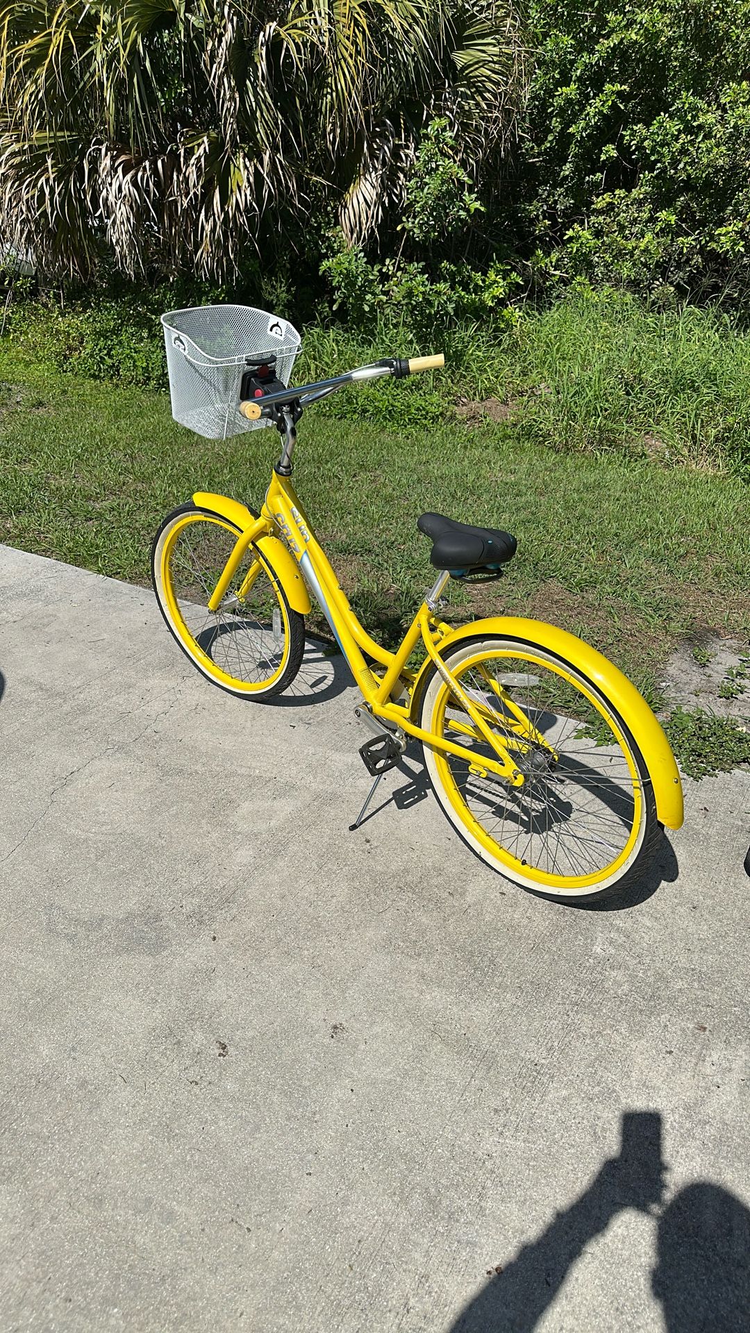 Sun Cruise bike yellow