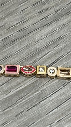 Custom jewelry, Necklace multicolored with paste stones extremely beautiful