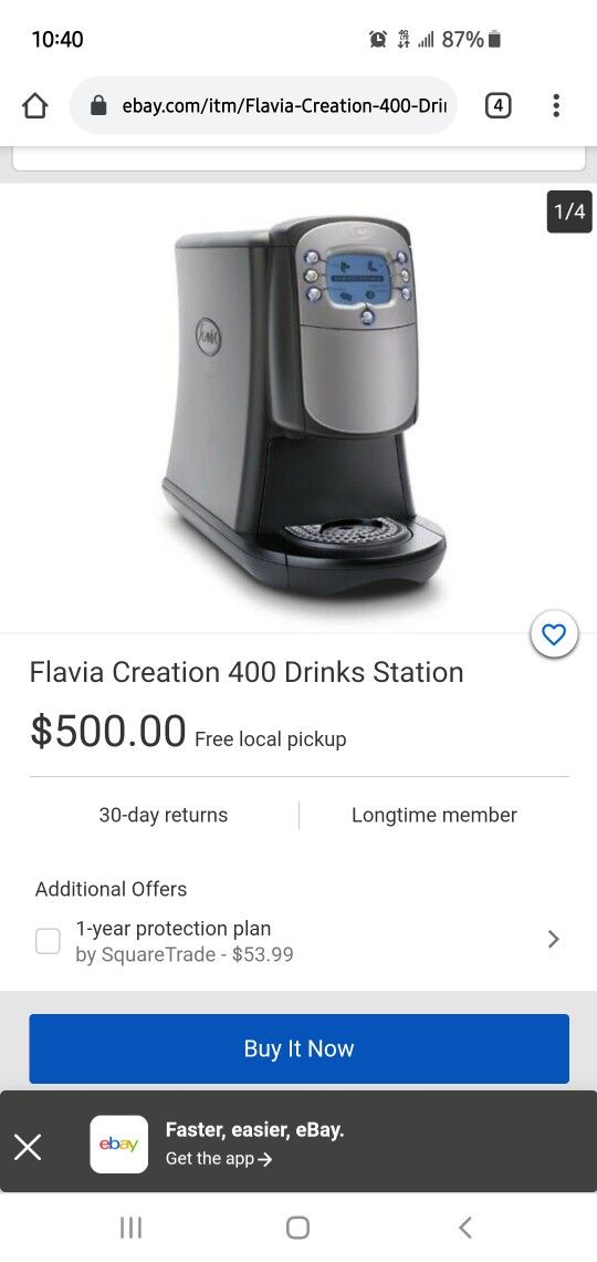 Flavia Coffee Machine Used Works Great