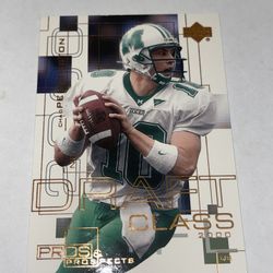 2000 Upper Deck Draft Class chad pennington # 0661/1000