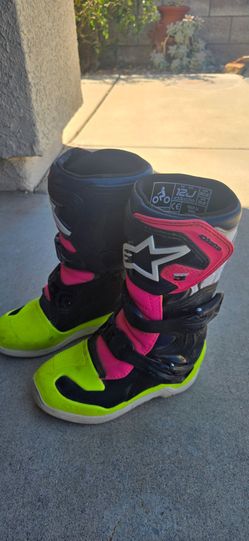 Kids alpine star riding boots