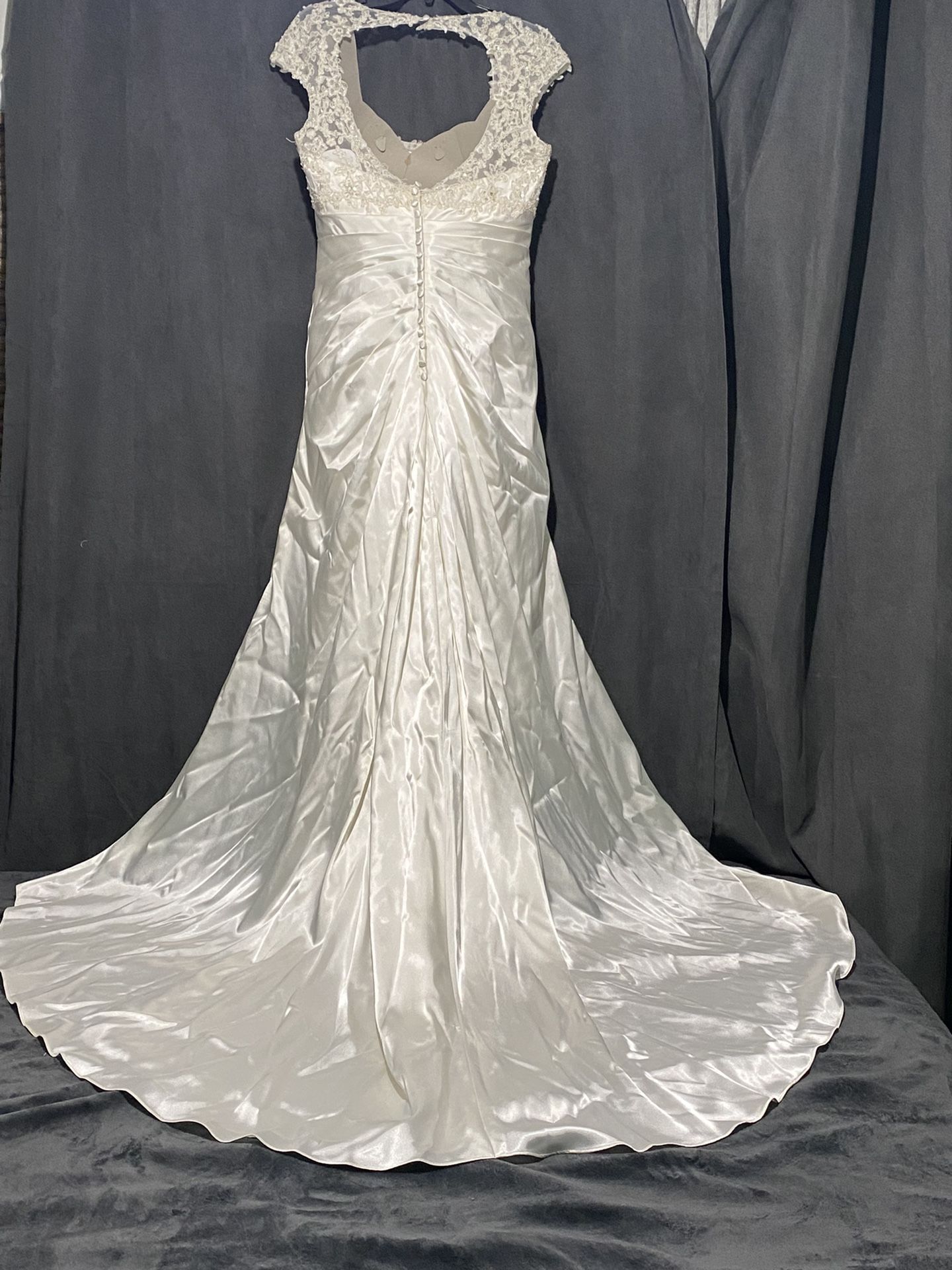 Wedding Dress, From David’s Bridal 