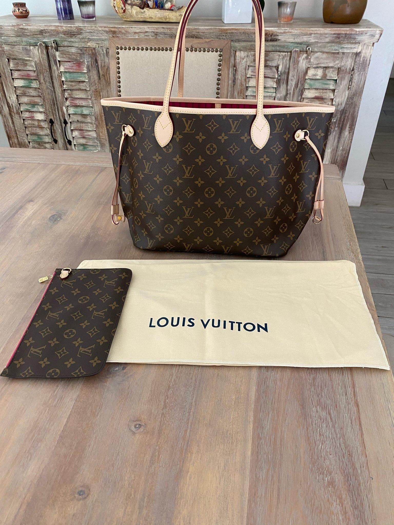 LOUIS VUITTON NEVERFULL MM MONOGRAM