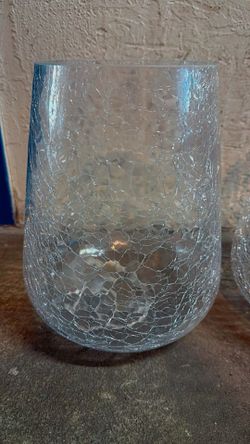 Shattered Glass Vases