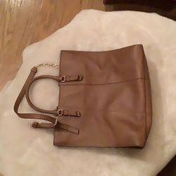 Tory Burch Leather Tote Bag 