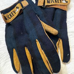 Disney Store Vintage Mickey Mouse Work Gloves