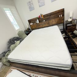 Queen Mattress ( Less Than A Year Old) 