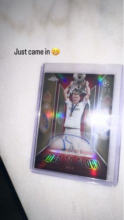 Topps Chrome Tony Kroos /5 Auto