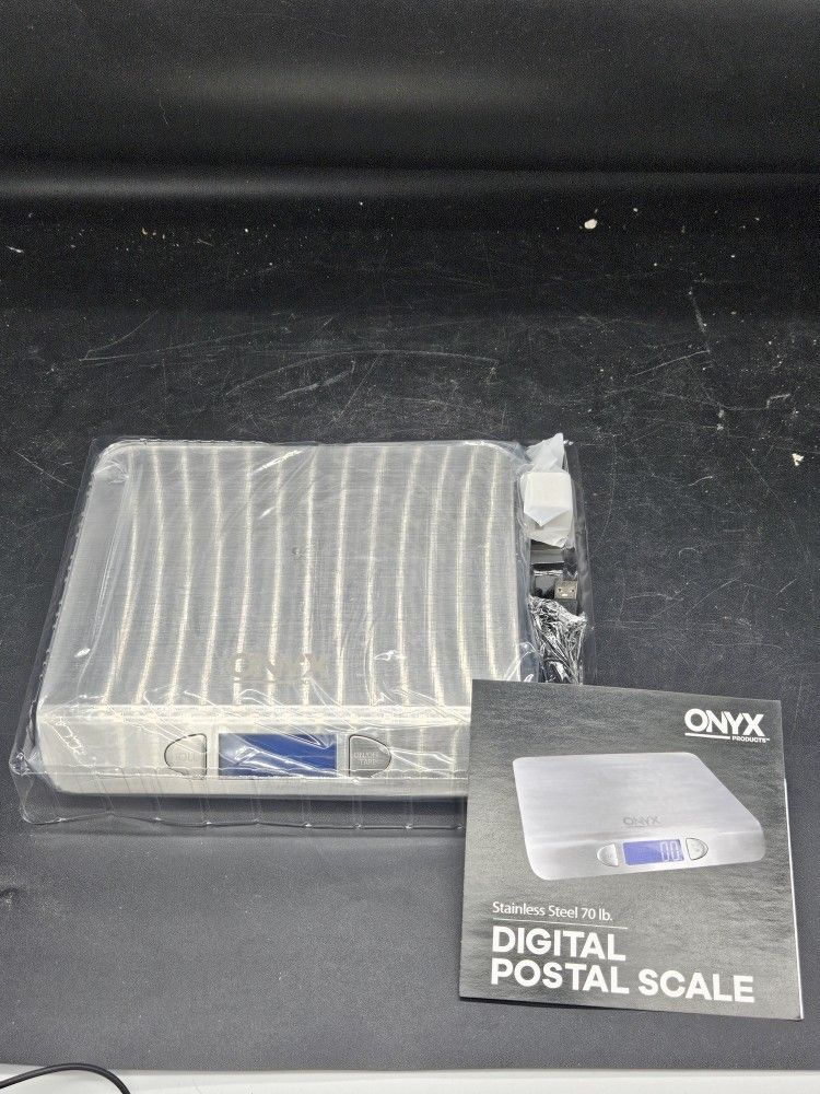 Onyx 70 lb Digital Postal Scale LCD USB New