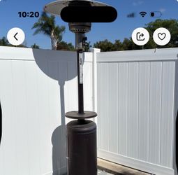 Outdoor Propane Heater with tank