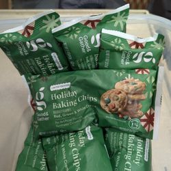 Holiday Baking Chips From Target 12 Packs