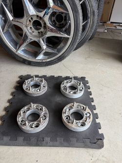 Set of 4 Aluminum Wheel Adapter /Spacers