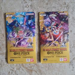 OP-17 One Piece The World's Strongest Warriors 4th Anniversary Booster Packs