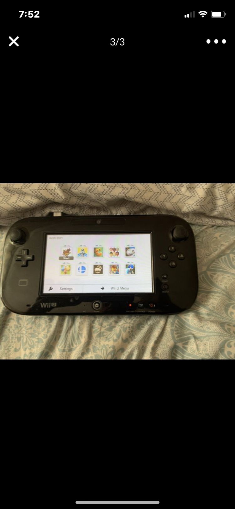 Nintendo Wii U in great condition with 10 games