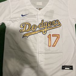 Shohei Ohtani Los Angeles Dodgers Gold Jersey