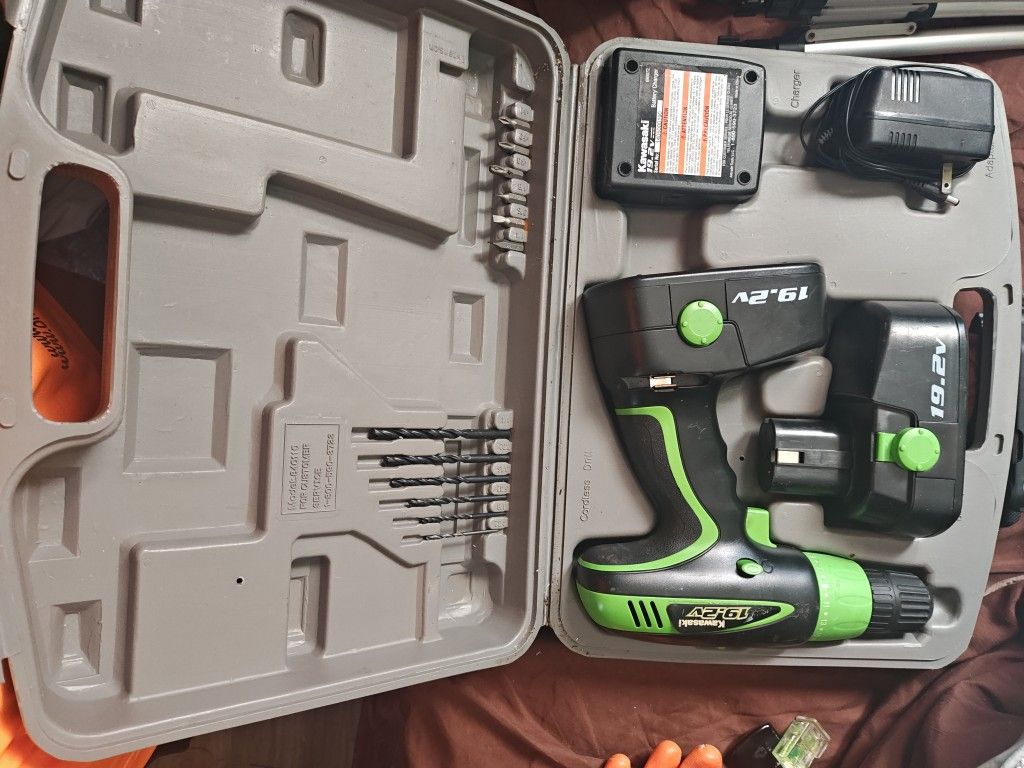 Vintage Kawasaki Drill Complete
