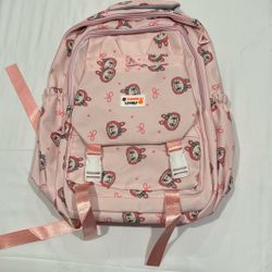 Pink Labubu Backpack 