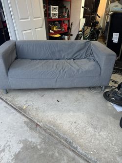 Stylish IKEA Gray Sofa – Great Condition!