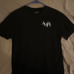 Amiri Staggered Logo Tee
