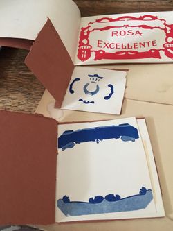 1910 Cigar Label Art Proof Book