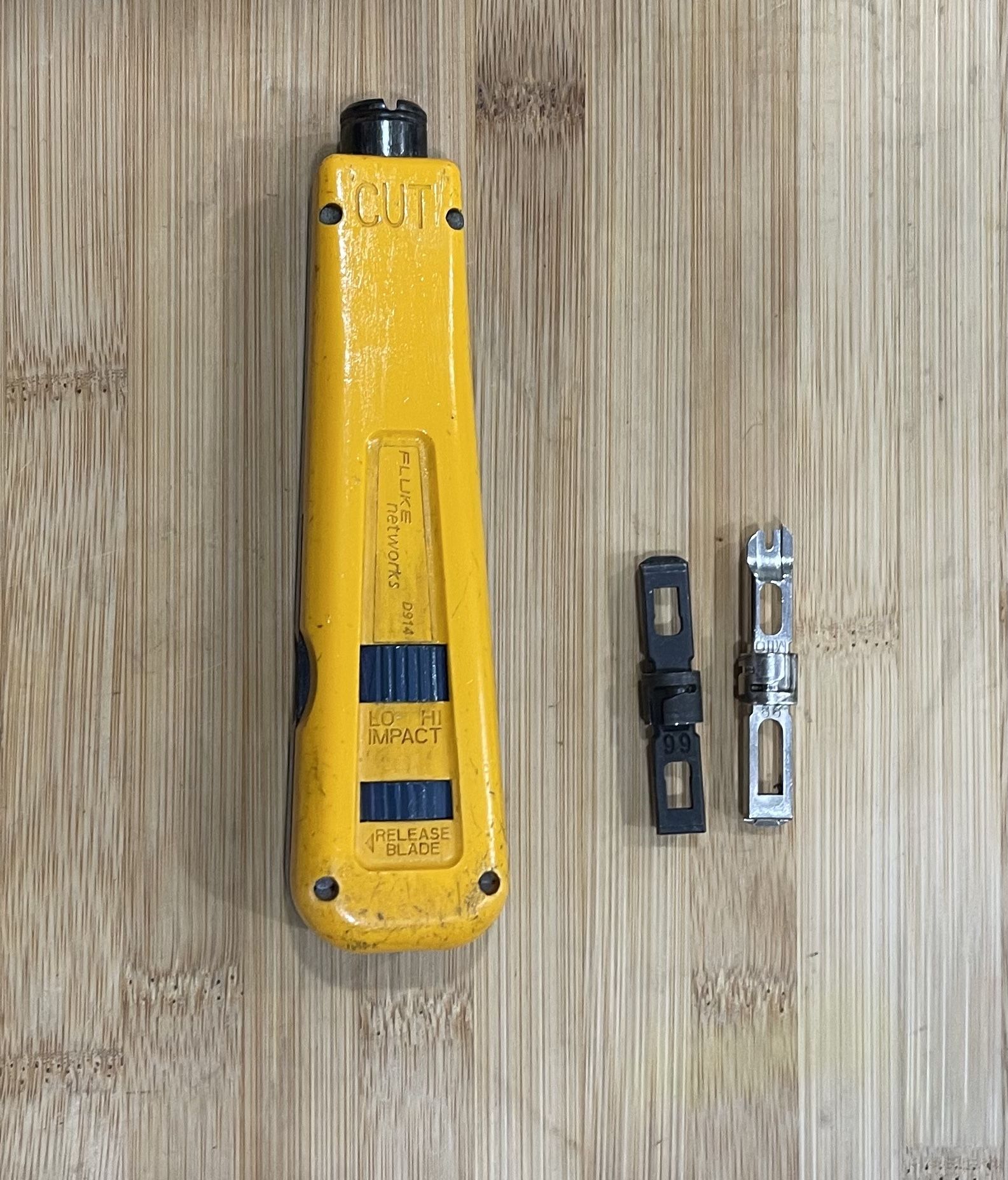 Punch Down Tool Fluke Network With New Blades