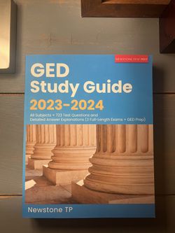 GED Study Guide Book