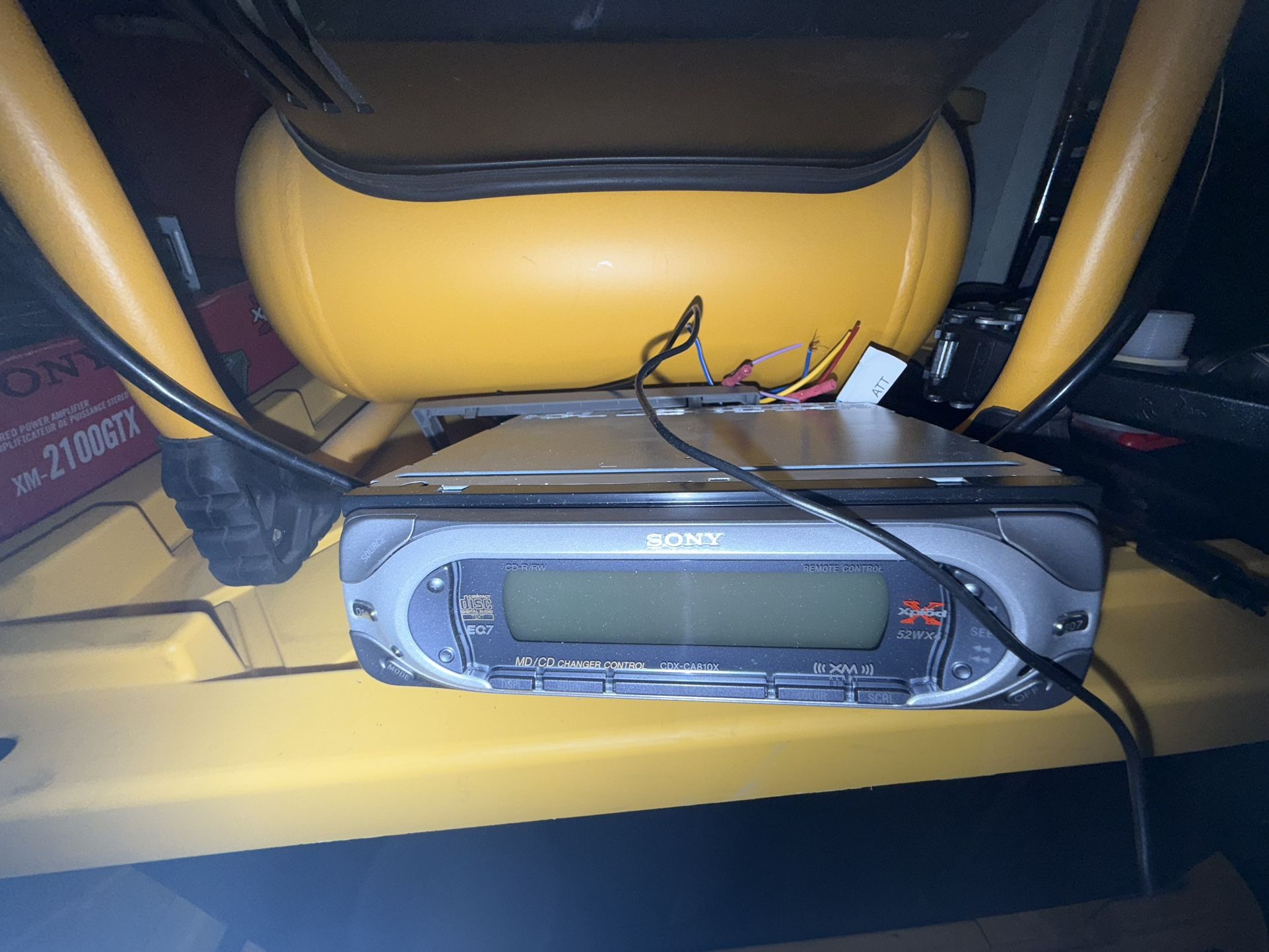 Sony Car Stereo And Amp