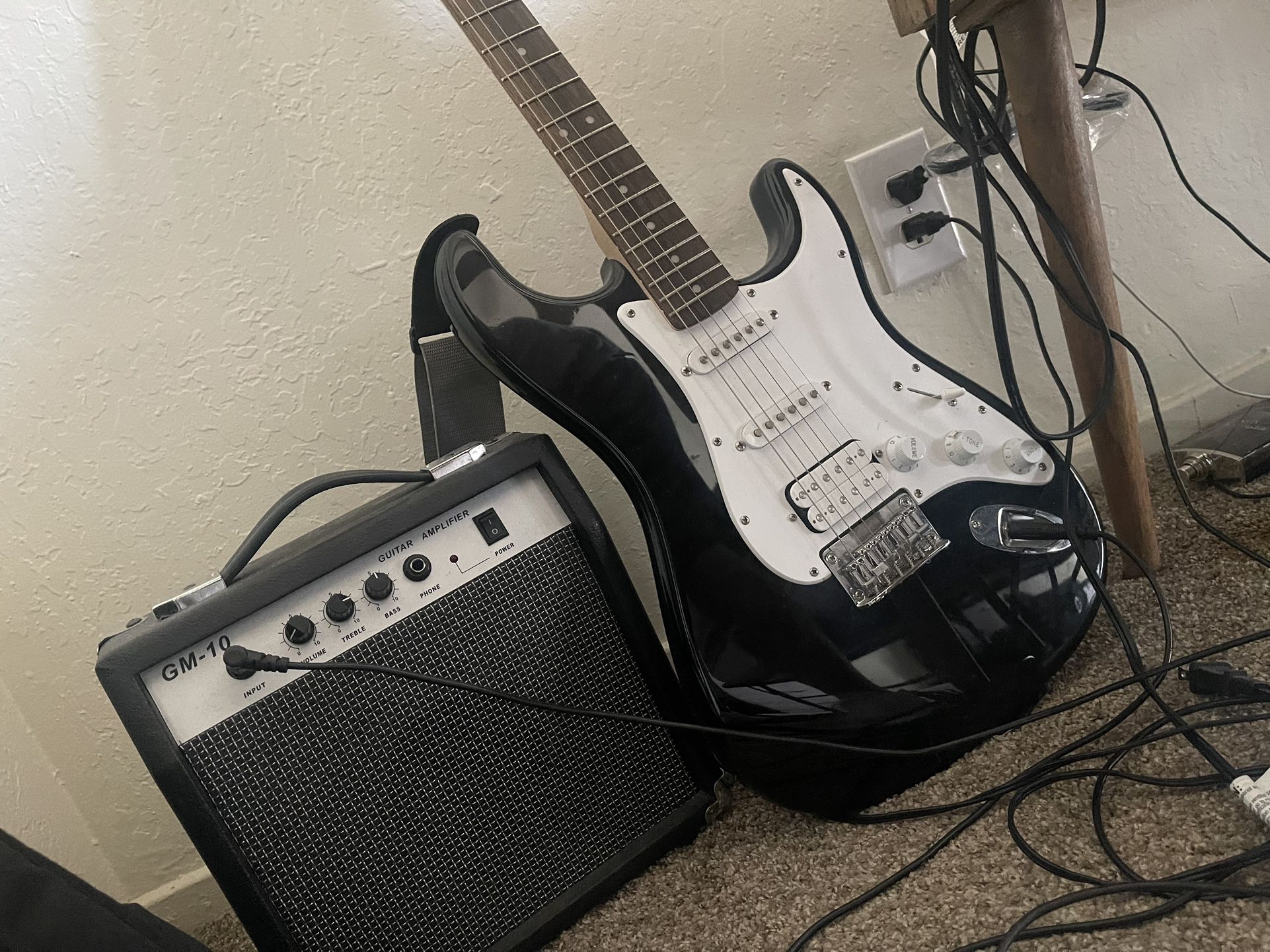 Guitar And Amp Combo 