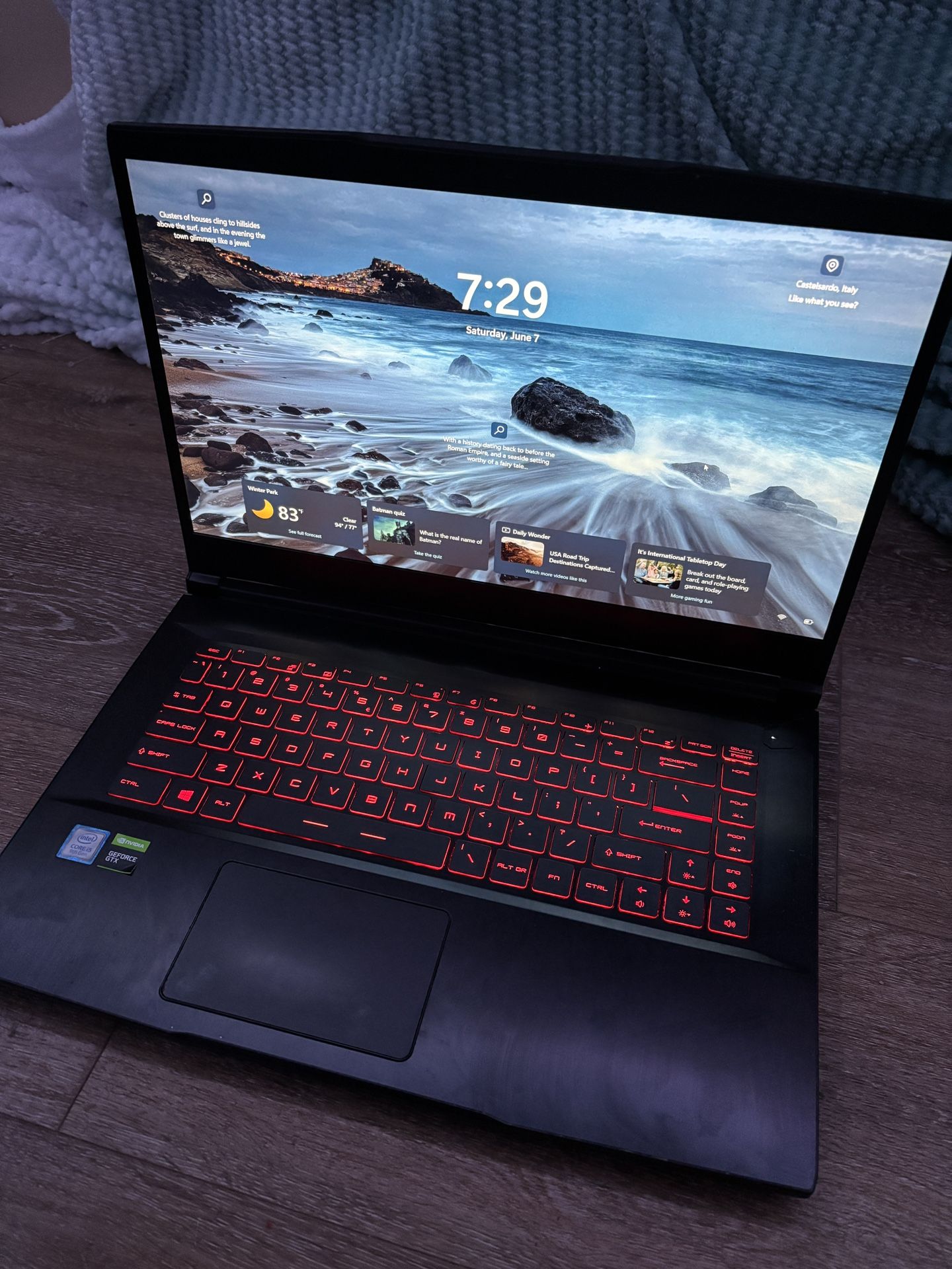 Msi GF63 Thin Gaming Laptop
