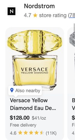 Versace Yellow Diamond Perfume