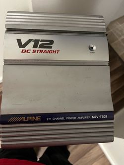 Alpine Amplifier