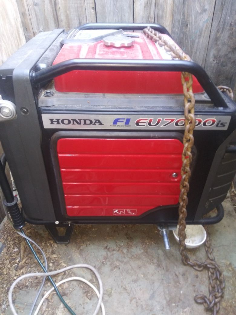 Honda eu7000is generator for Sale in San Jose, CA OfferUp