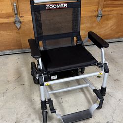 Zoomer Power Folding Wheelchair Model ZM 11.1 New!