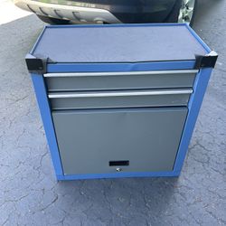 Steel Tool Box Cabinet w/ Keys – Perfect for Garage or Shop