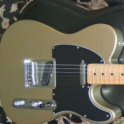50s Style Diamond Anniversary Metalic Telecaster, Great Shape, Locking Tuners + With Hard Case; Best $ Or Trade a US Stratocaster +$ to U.