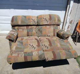 Double Reclining loveseat