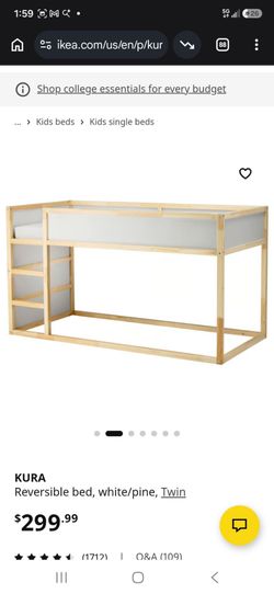 IKEA twin bed frame