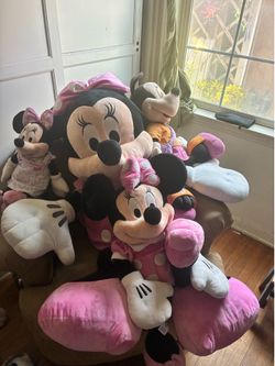Mickey Mouse and Minnie mouse
