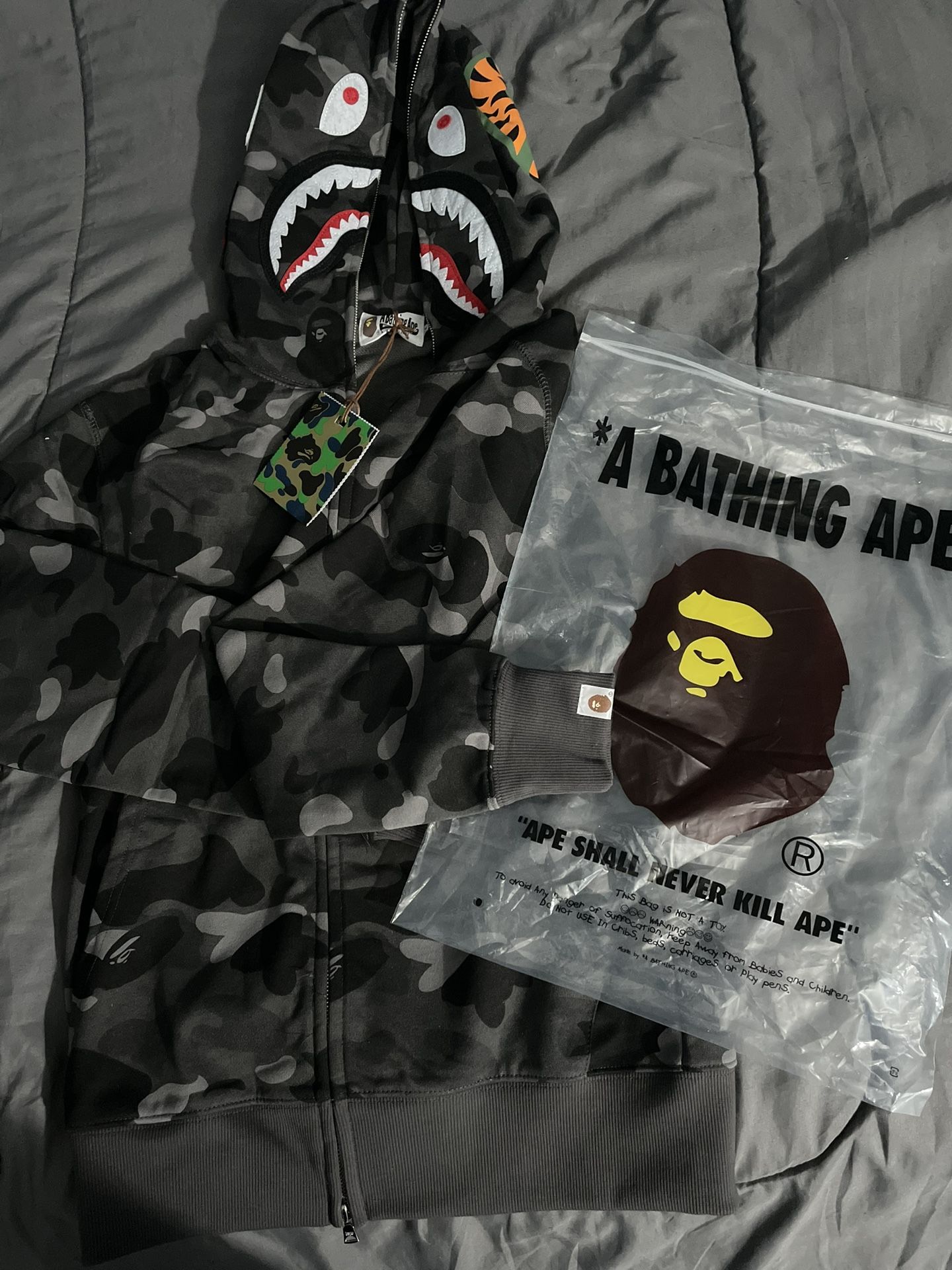 Size Medium Bape Hoodie